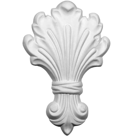 Ekena Millwork 5 1/2"W x 8 1/4"H x 1 1/8"P Harvest Bush Large Onlay ONL08X06X01HA